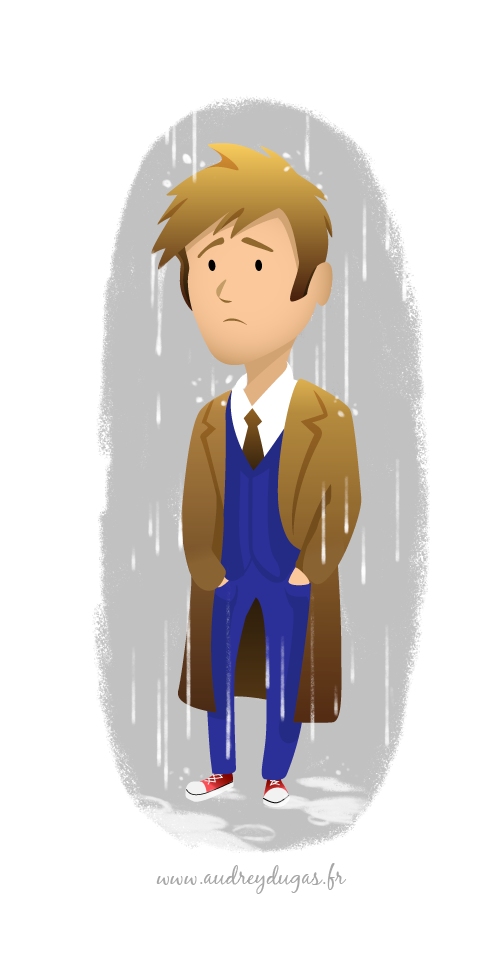 Illustration Doctor Who Ten